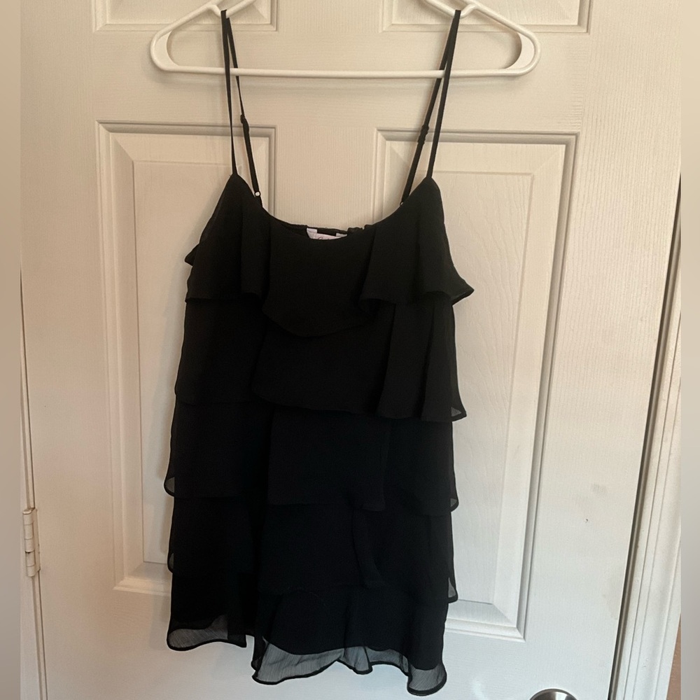 Candies black layered top